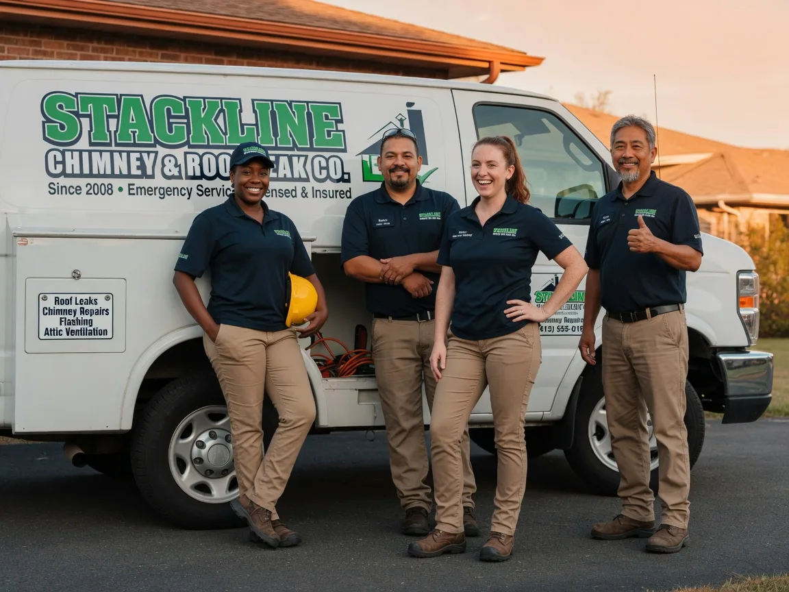 Chimney flashing repair company in New Salem, ND